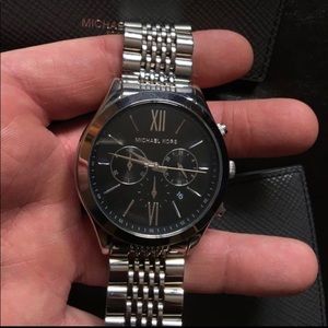 Michael Kors stainless steel Brookton watch